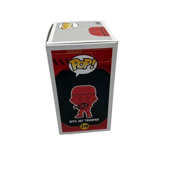 Funko Pop! Star Wars Sith Jet Trooper #318- NEW - Picture 6 of 9